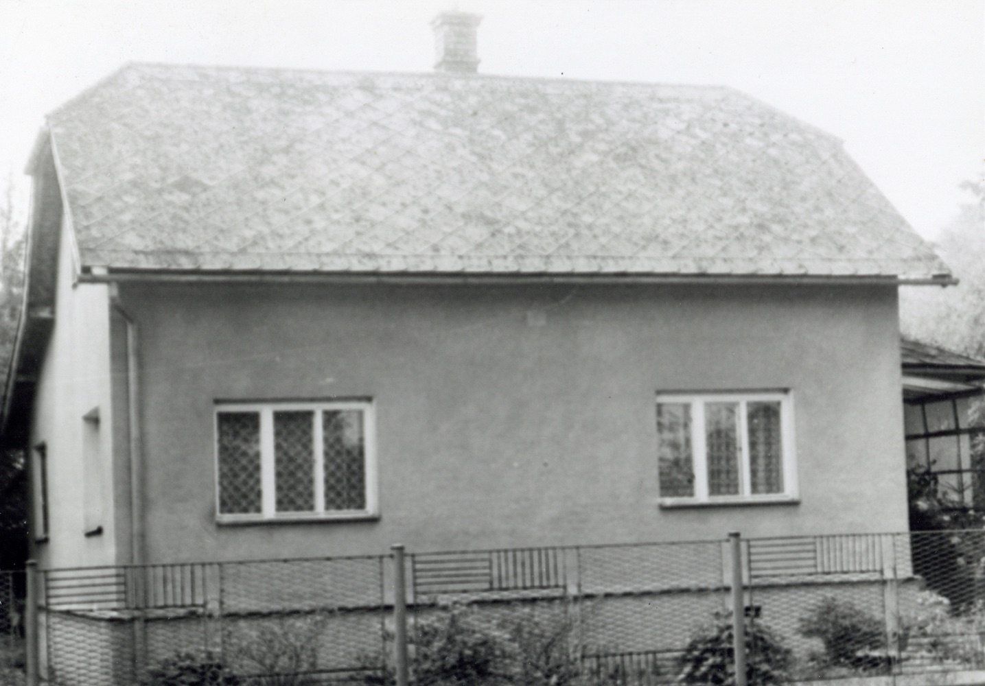 Dům čp. 465 na snímku z 5.8.1992 (Sbírka Józefa Chmiela)