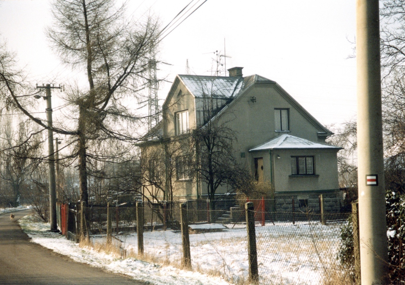 Dům čp. 470 na snímku z 11.3.1998 (Sbírka Józefa Chmiela)