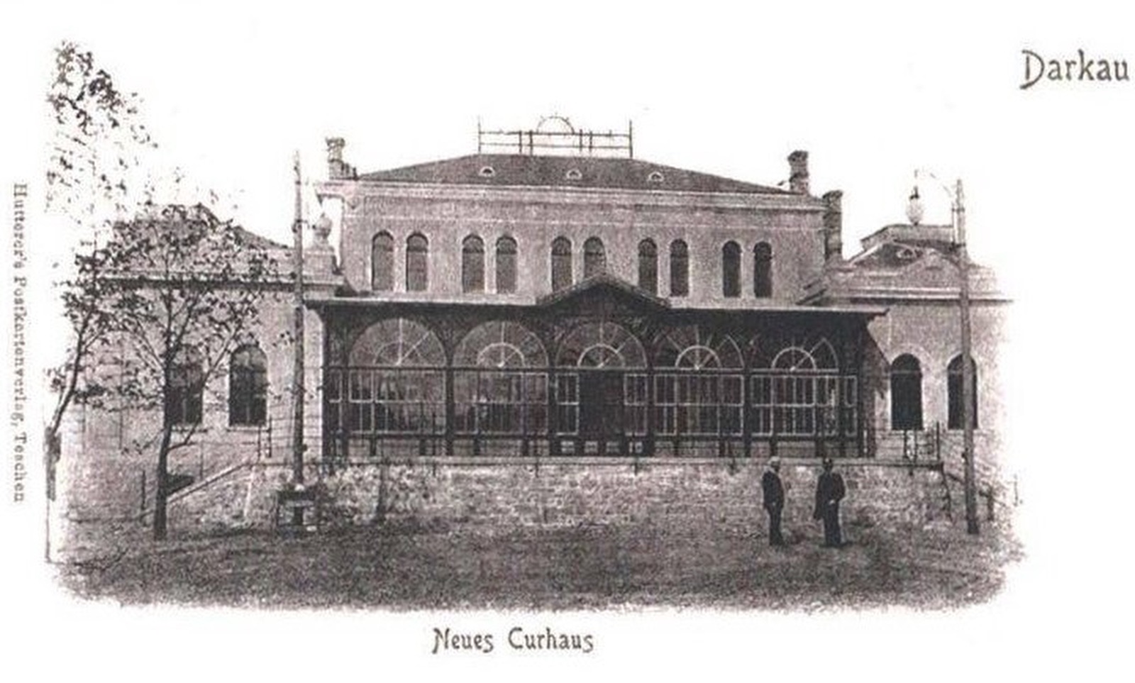 Nový Společenský dům - Kurhaus (čp. 498) byl postaven v letech 1900-1901 podle návrhu vídeňského stavebního rady Korna.