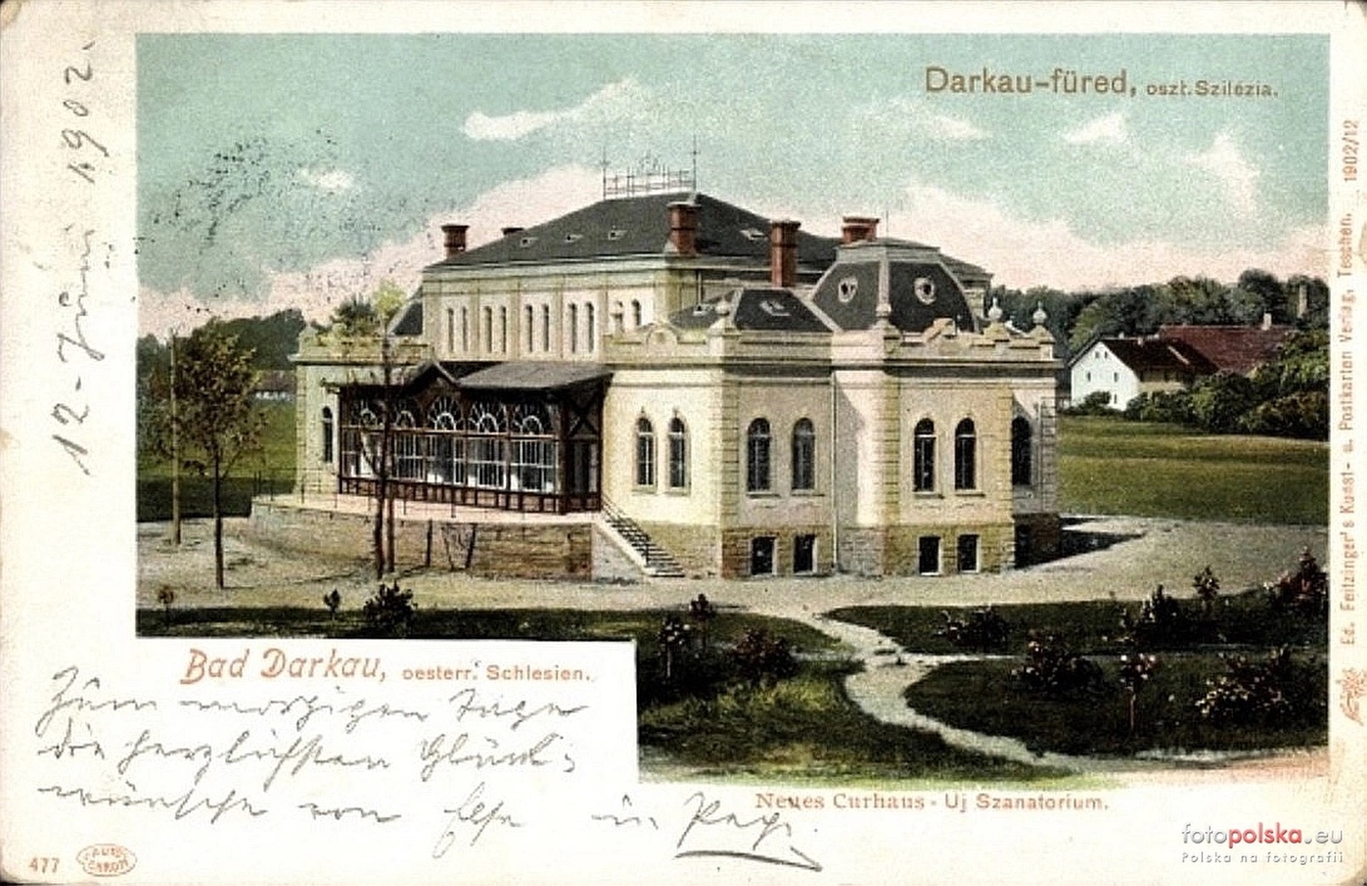 Nový Společenský dům, čp. 498. (Zdroj: fotopolska.eu, odkaz = KLIK na obrázek...)