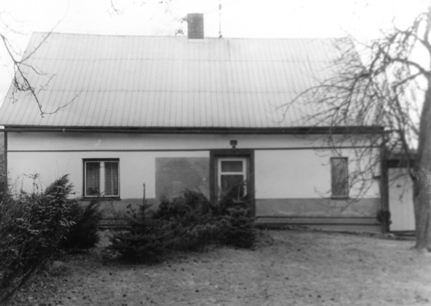 Dům čp. 5 na snímku z 26.12.1989 (Sbírka Józefa Chmiela)