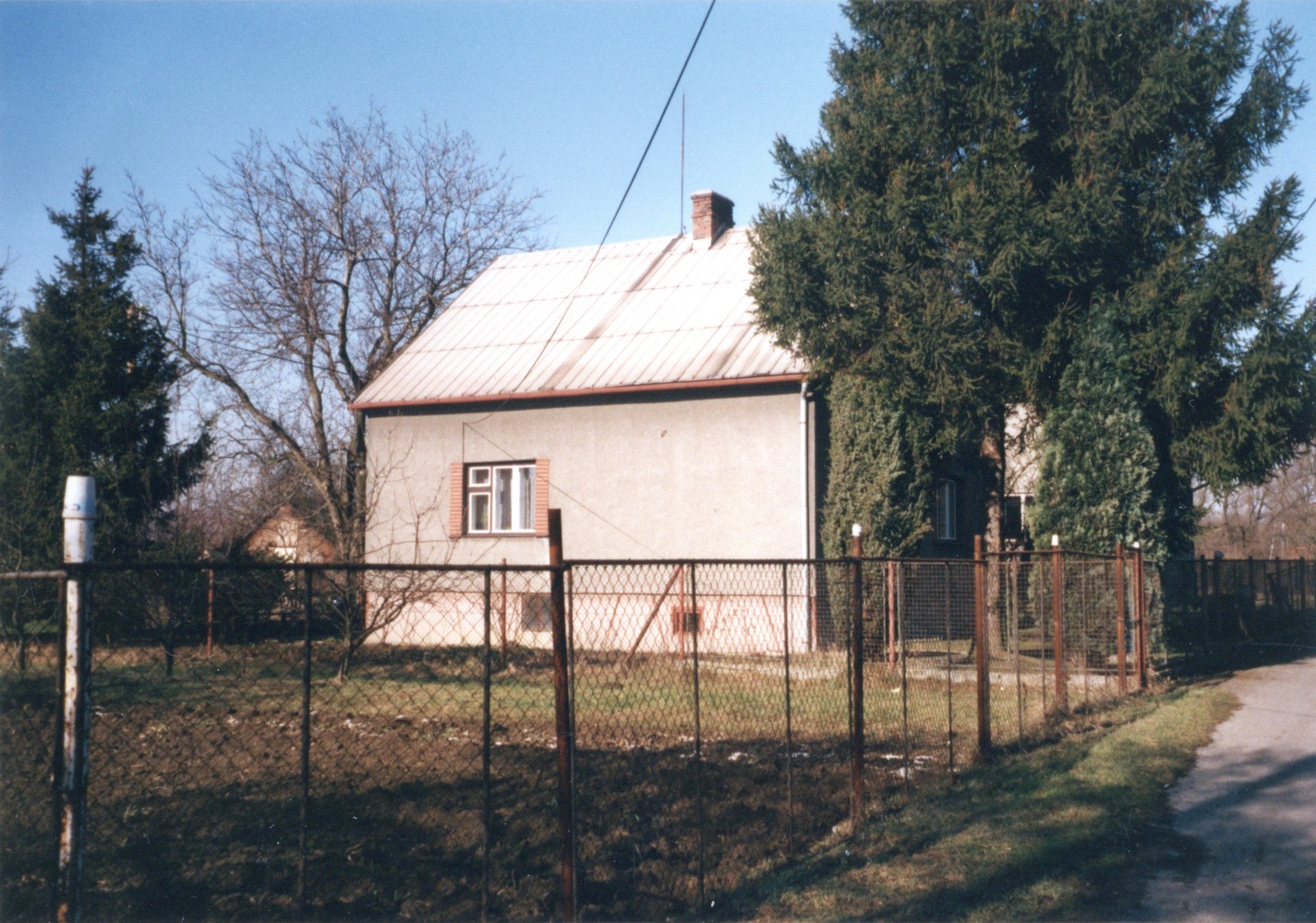 Dům čp. 530 na fotografii z 13.2.2000 (Sbírka Józefa Chmiela)