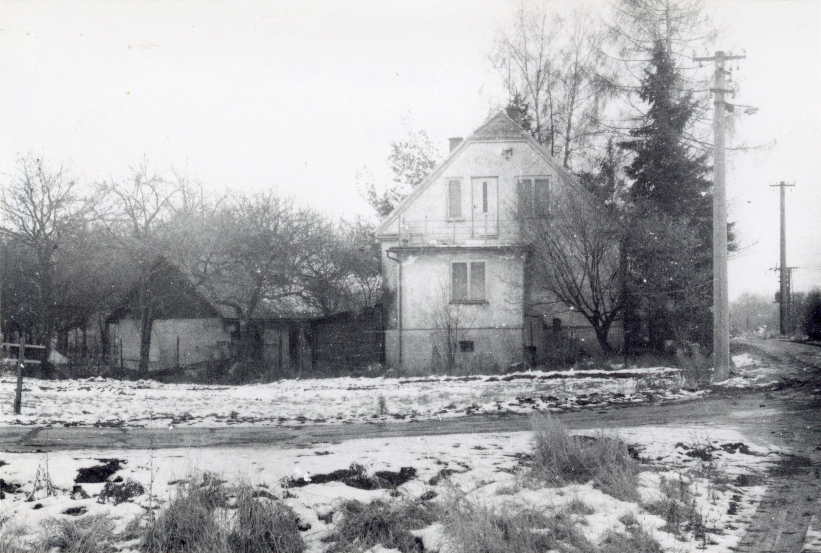 Dům čp. 535 na snímku z 27.12.1994 (Sbírka Józefa Chmiela)
