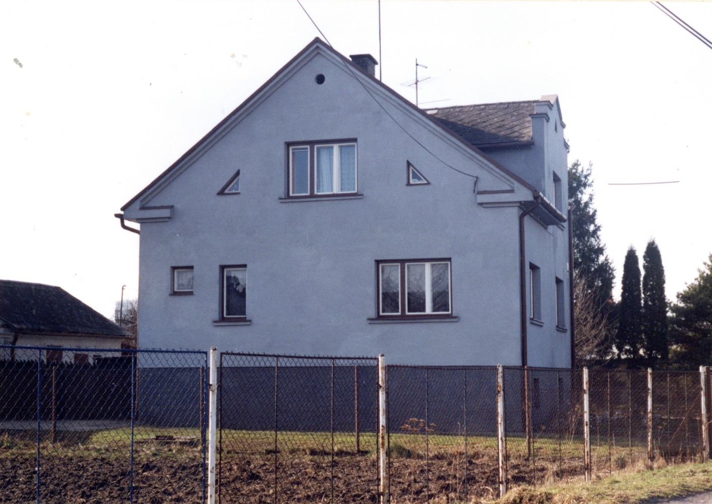 Dům čp. 547 na fotografii z 4.2.2000 (Sbírka Józefa Chmiela)