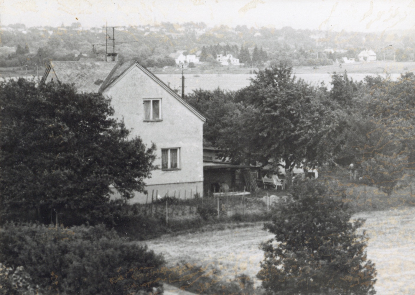 Dům čp. 550 na snímku z 18.6.1996 (Sbírka Józefa Chmiela)