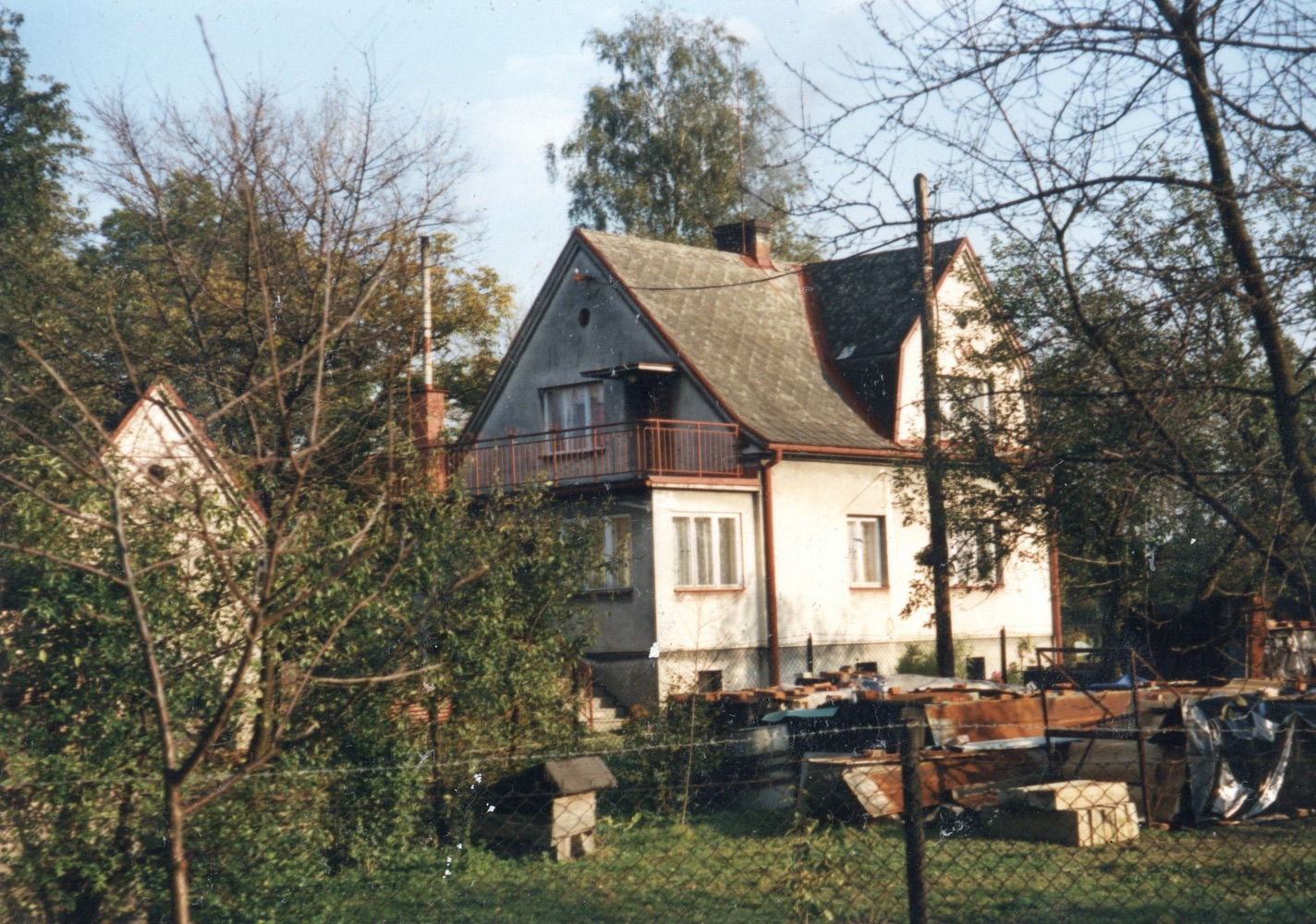 Dům čp. 604 na fotografii z 18.10.1999 (Sbírka Józefa Chmiela)