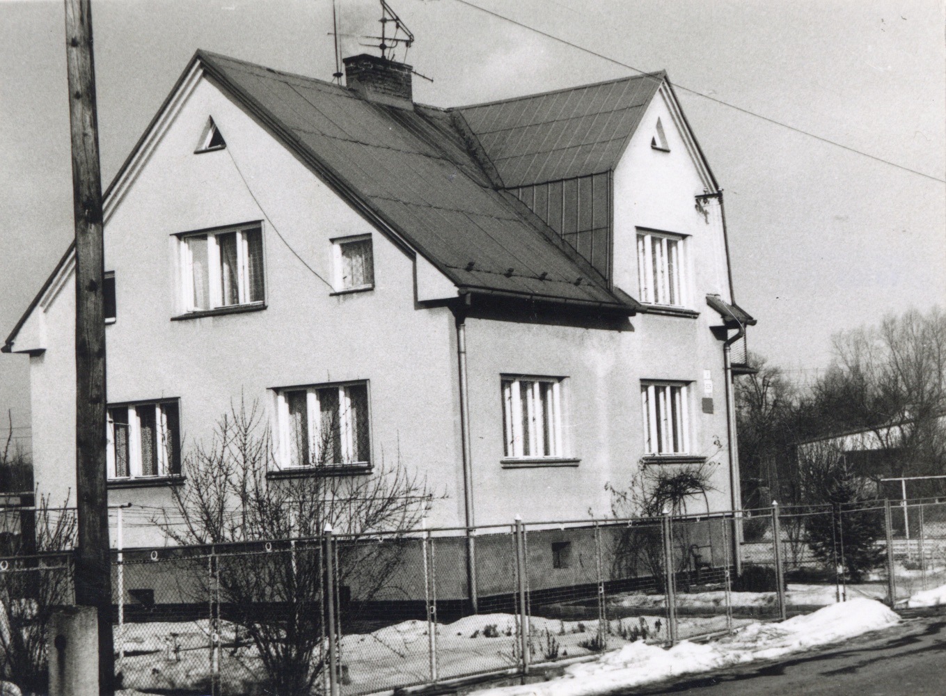 Dům čp. 639 na snímku z 9.2.1997 (Sbírka Józefa Chmiela)