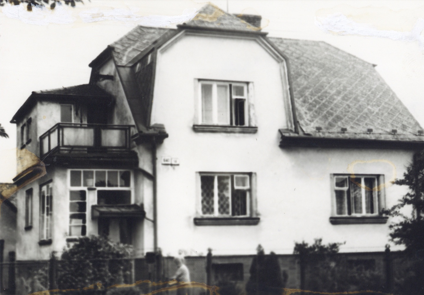 Dům čp. 640 na snímku z 25.6.1992 (Sbírka Józefa Chmiela)
