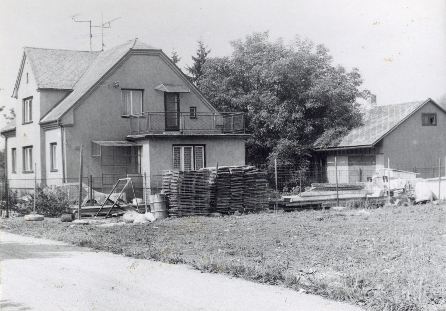 Dům čp. 661 na snímku z 5.8.1991 (Sbírka Józefa Chmiela)