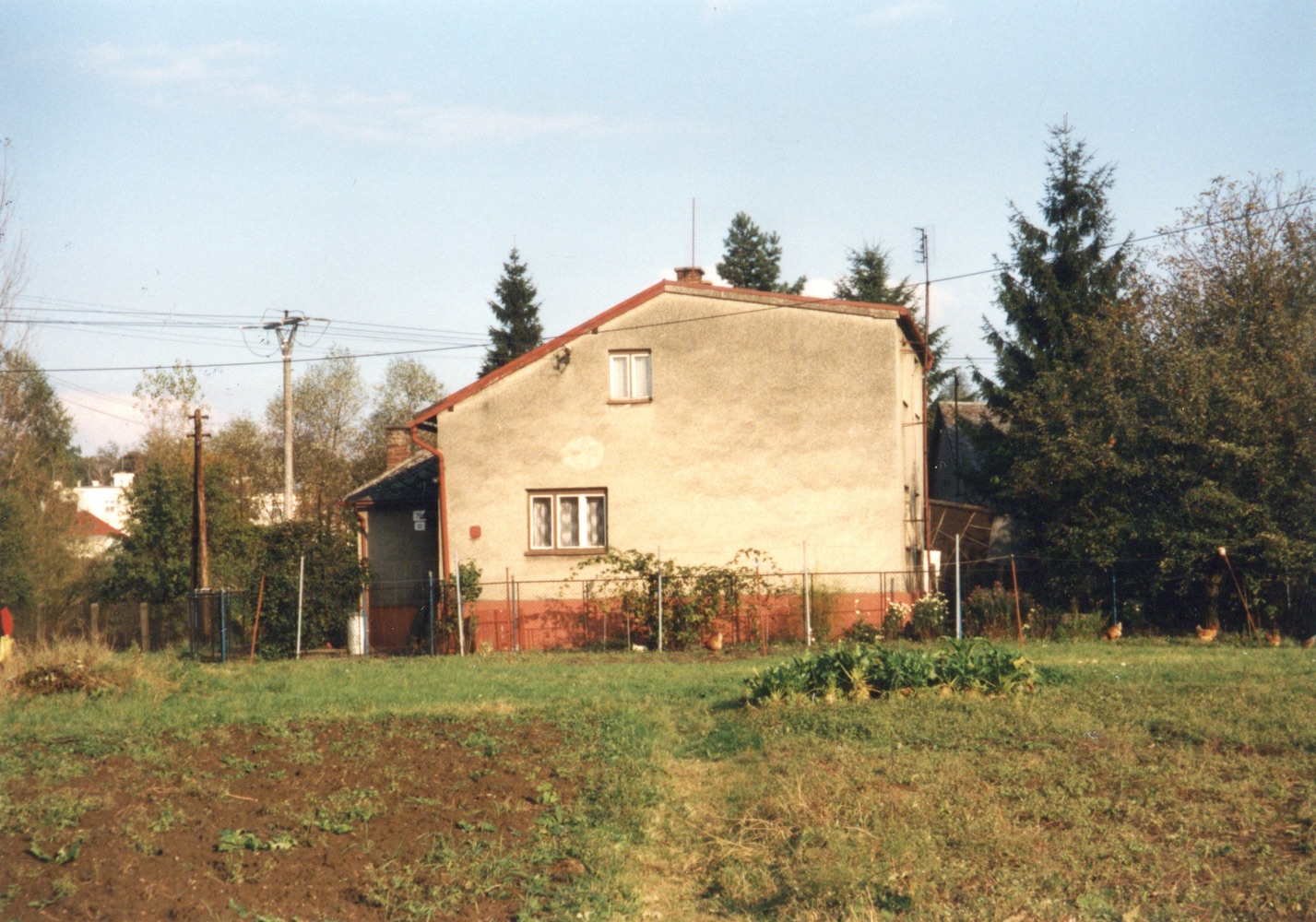 Dům čp. 70 na fotografii z 18.10.1999 (Sbírka Józefa Chmiela)
