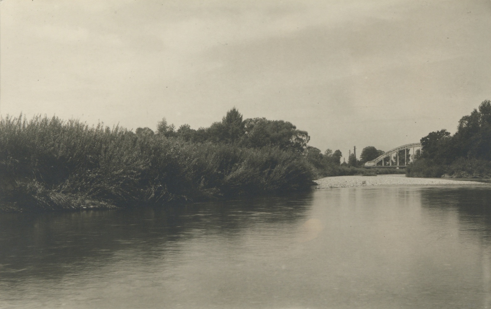 Darkovský most přes řeku Olzu z roku 1925