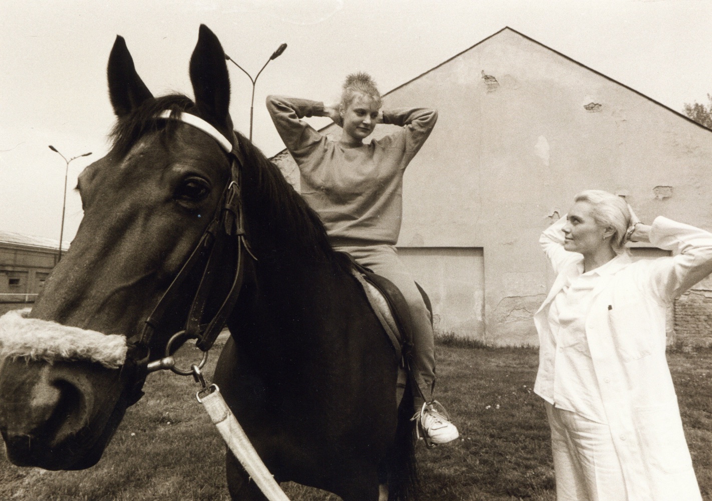 Momentka z areálu statku Nový dvůr...