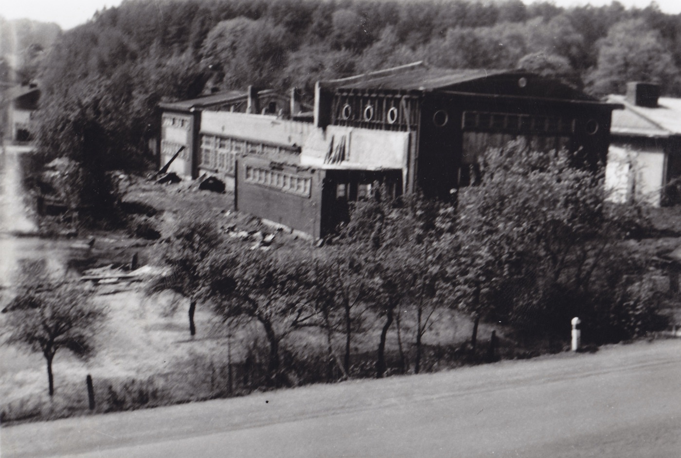 Kulturní dům pro zaměstnance dolu ČSA (stav 7. 5. 1972)
