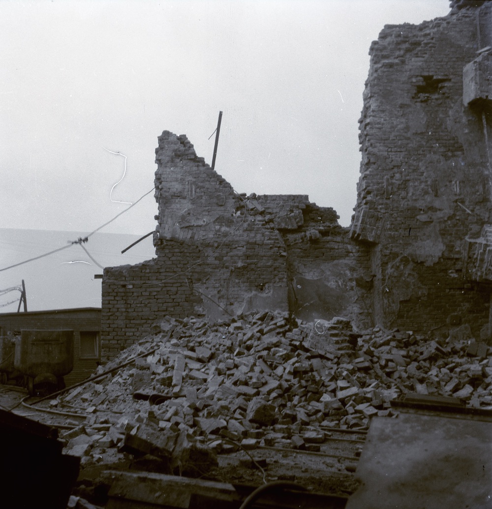 Demolice těžní jámy Karel, čp. 340. (Identifikace snímku: Petr Bindač)