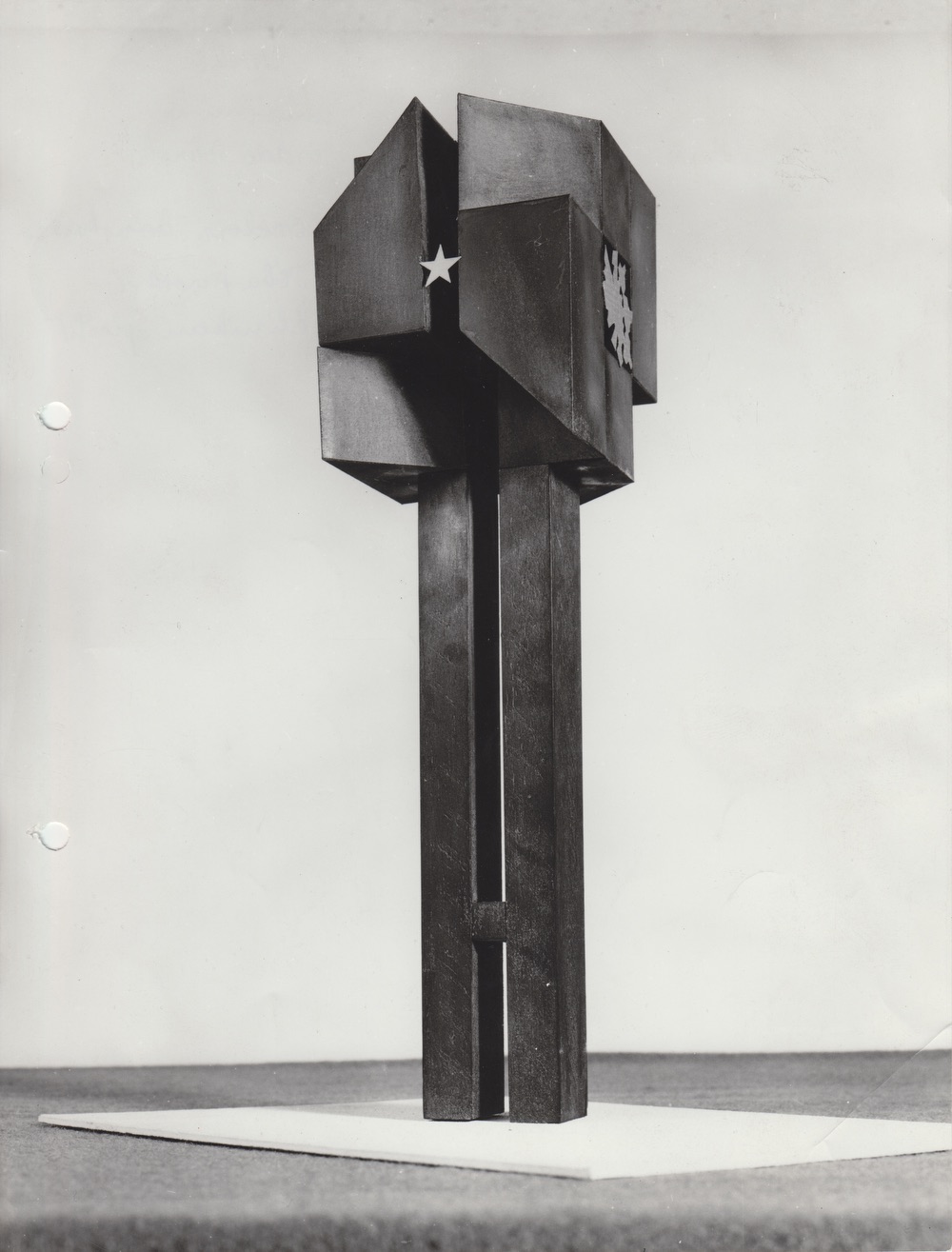 Původní model uvítacího poutače (přibližně 1976)