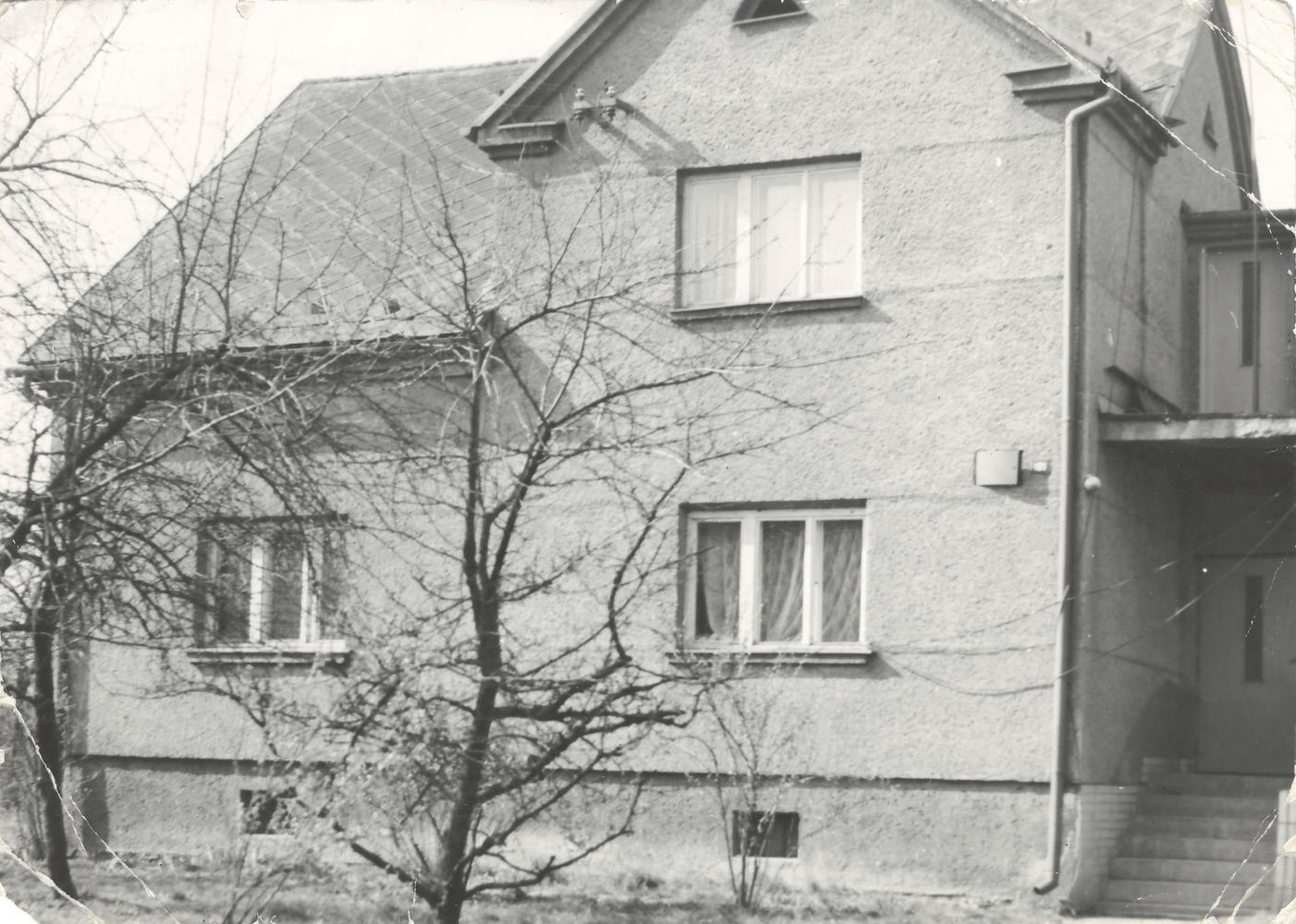 Dům čp. 121, poslední obyvatelé: Knopp K., Ulč. (S laskavým svolením paní Blanky a Jarky, z rodinného alba)