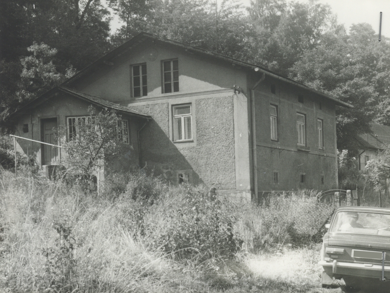 Dům čp. 129 v září 1981 (poslední obyvatelé: Golasowski V.)