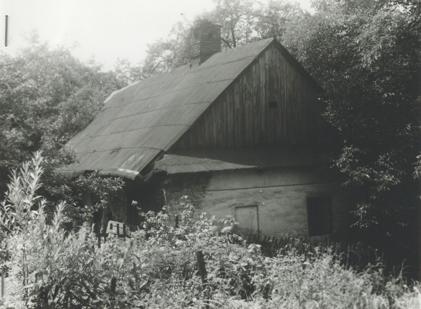 Dům čp. 155 v roce 1982 (poslední obyvatelé: Dudová F.)
