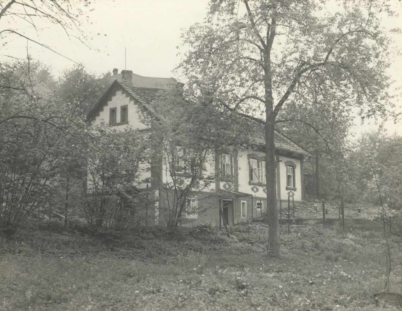 Dům čp. 221 na snímku z roku 1976 (poslední obyvatelé: Szebesta J.)