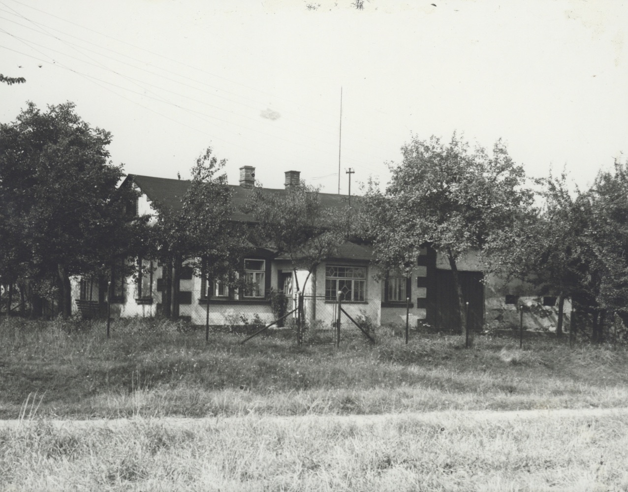 Dům čp. 228 v roce 1975 (poslední obyvatelé: Monczka J.)
