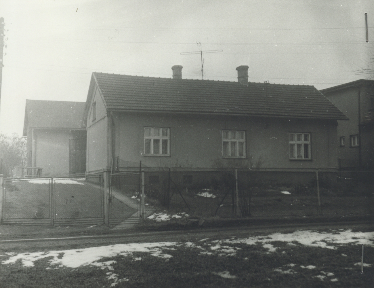 Dům čp. 246 v březnu 1981 (poslední obyvatelé: Kolatek J., Stawarski)