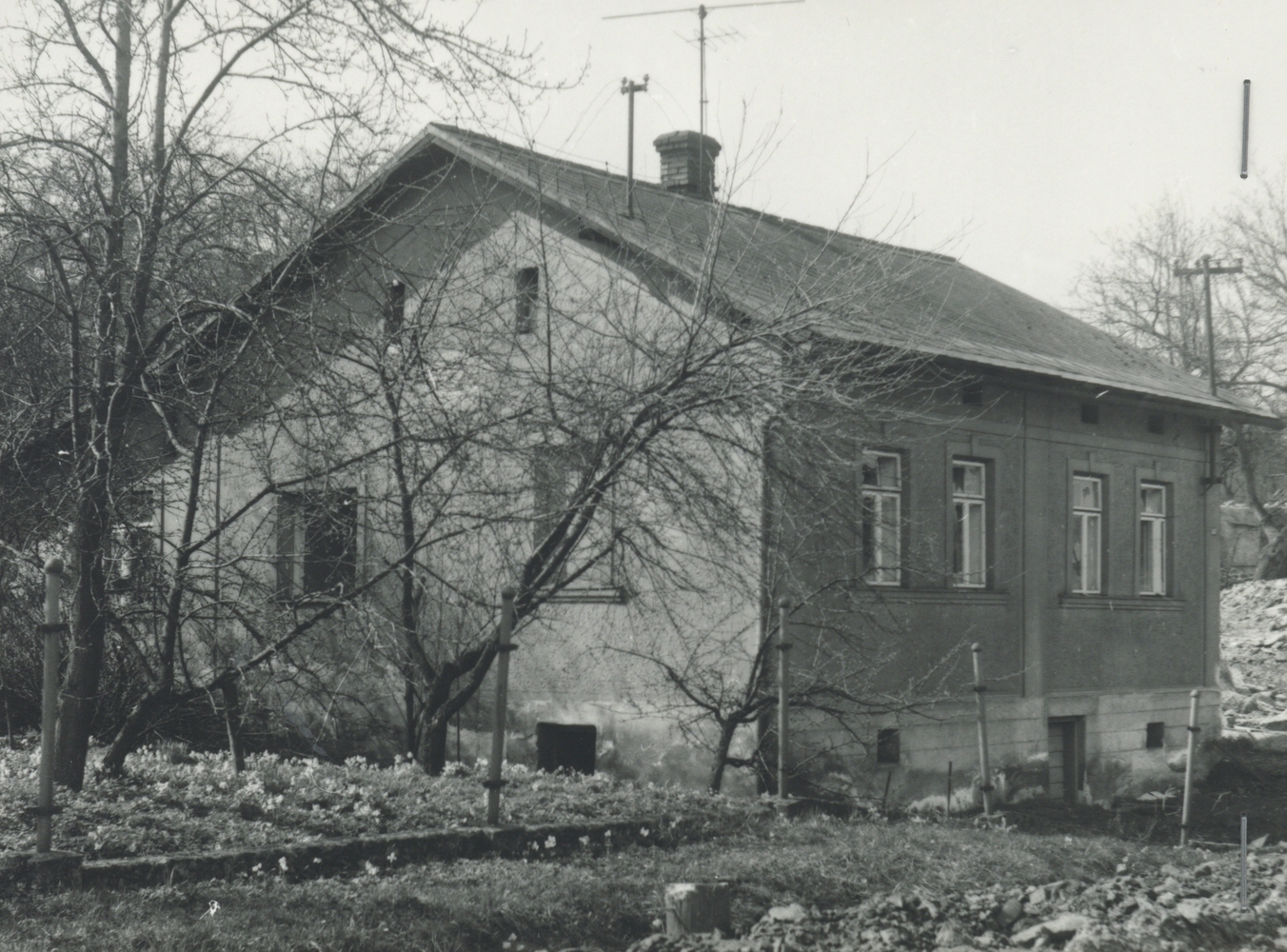 Dům čp. 253 v červnu 1981 (poslední obyvatelé: Gajda K.)