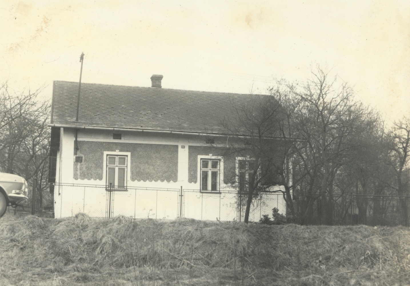 Dům čp. 265 (poslední obyvatelé: Golasowski L.) na snímku z roku 1979