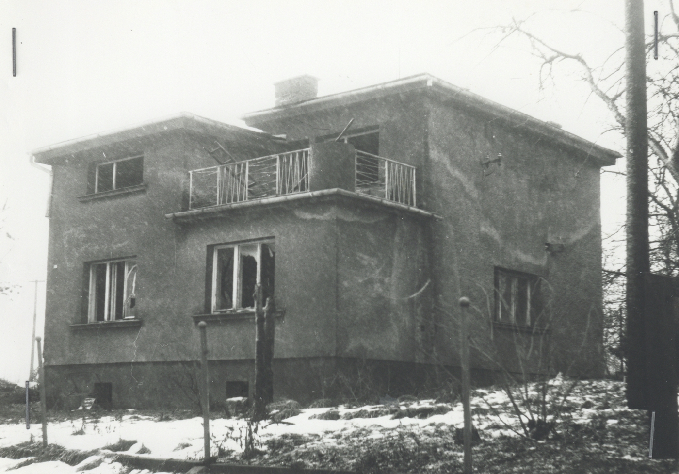 Dům čp. 325 v roce 1983 (poslední obyvatelé: Rduch, Cienciala B.)