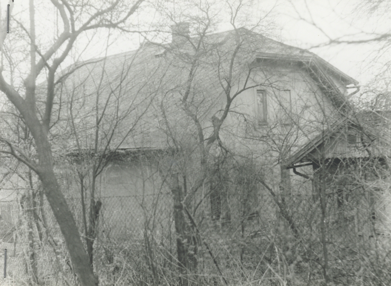Budova pošty (čp. 337) v roce 1982 (poslední obyvatelé: Kolatek, Kroczková M.)