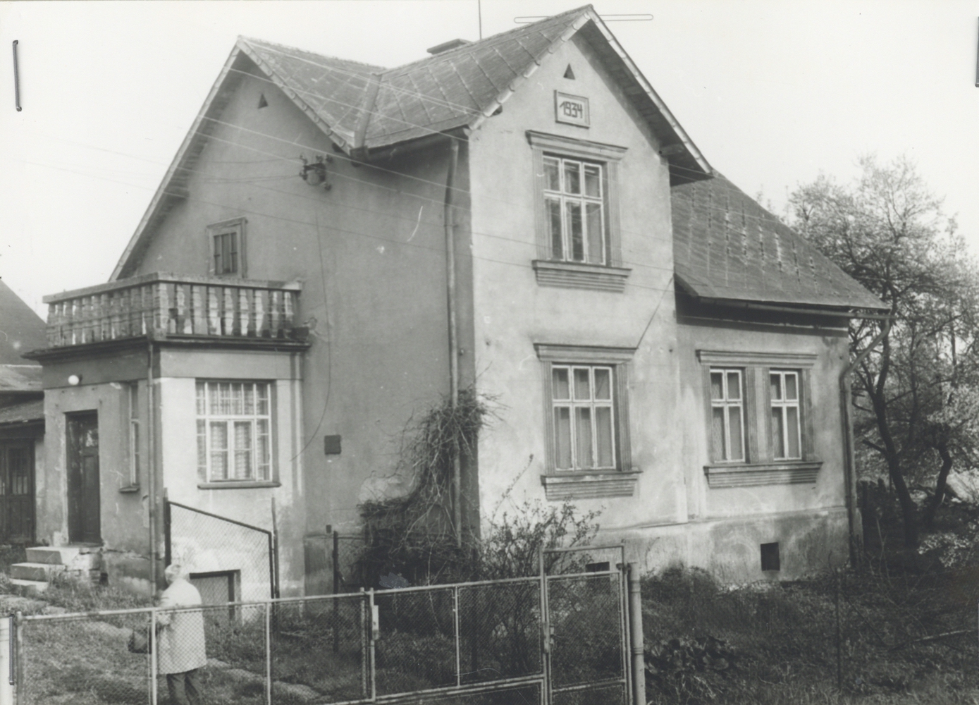 Dům čp. 399 v roce 1982 (poslední obyvatelé: Jenkner J. + M., Kloza A.)