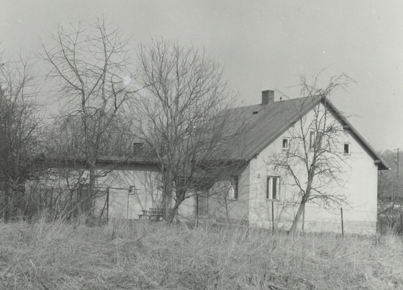 Dům čp. 453 (poslední obyvatelé: Chovaniok, Miczková E.) na fotografii z roku 1978