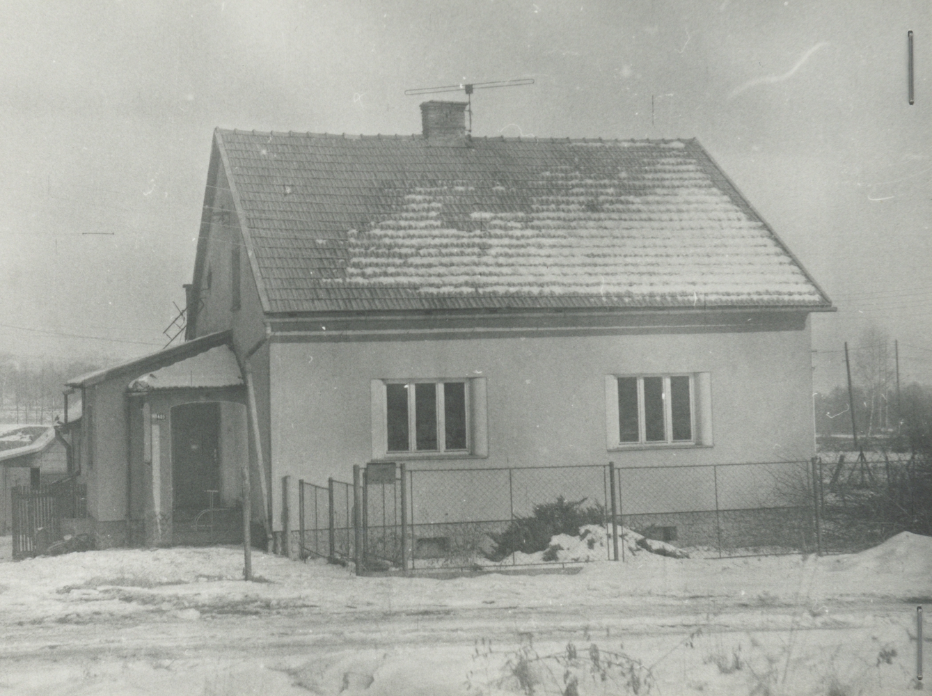 Dům čp. 465 v dubnu 1981 (poslední obyvatelé: Cieslarovi, Pinkasová, Jemelek A.)