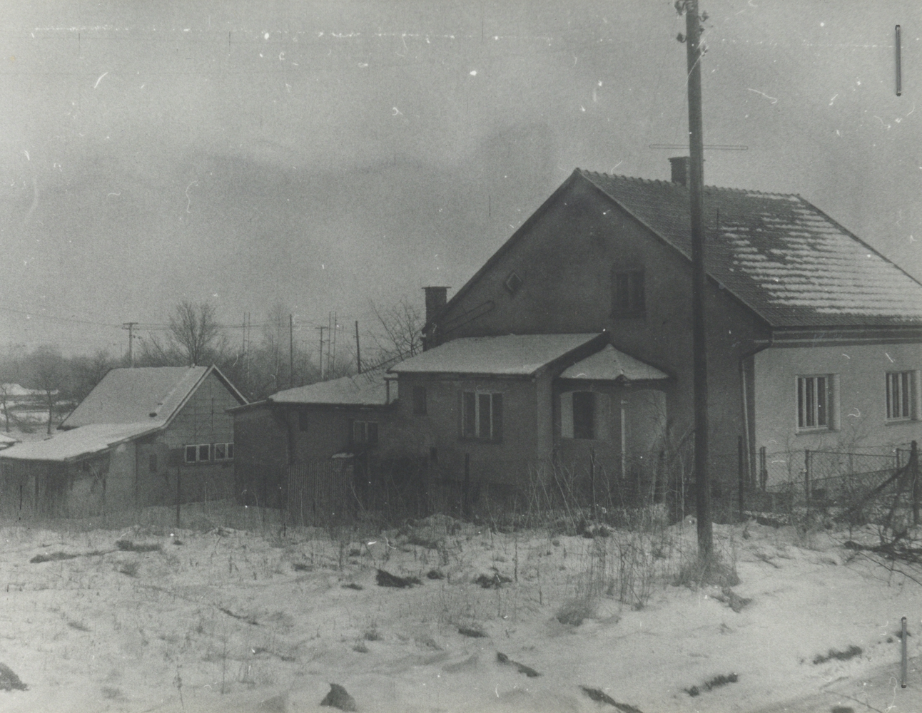Dům čp. 465 v dubnu 1981 (poslední obyvatelé: Cieslarovi, Pinkasová, Jemelek A.)
