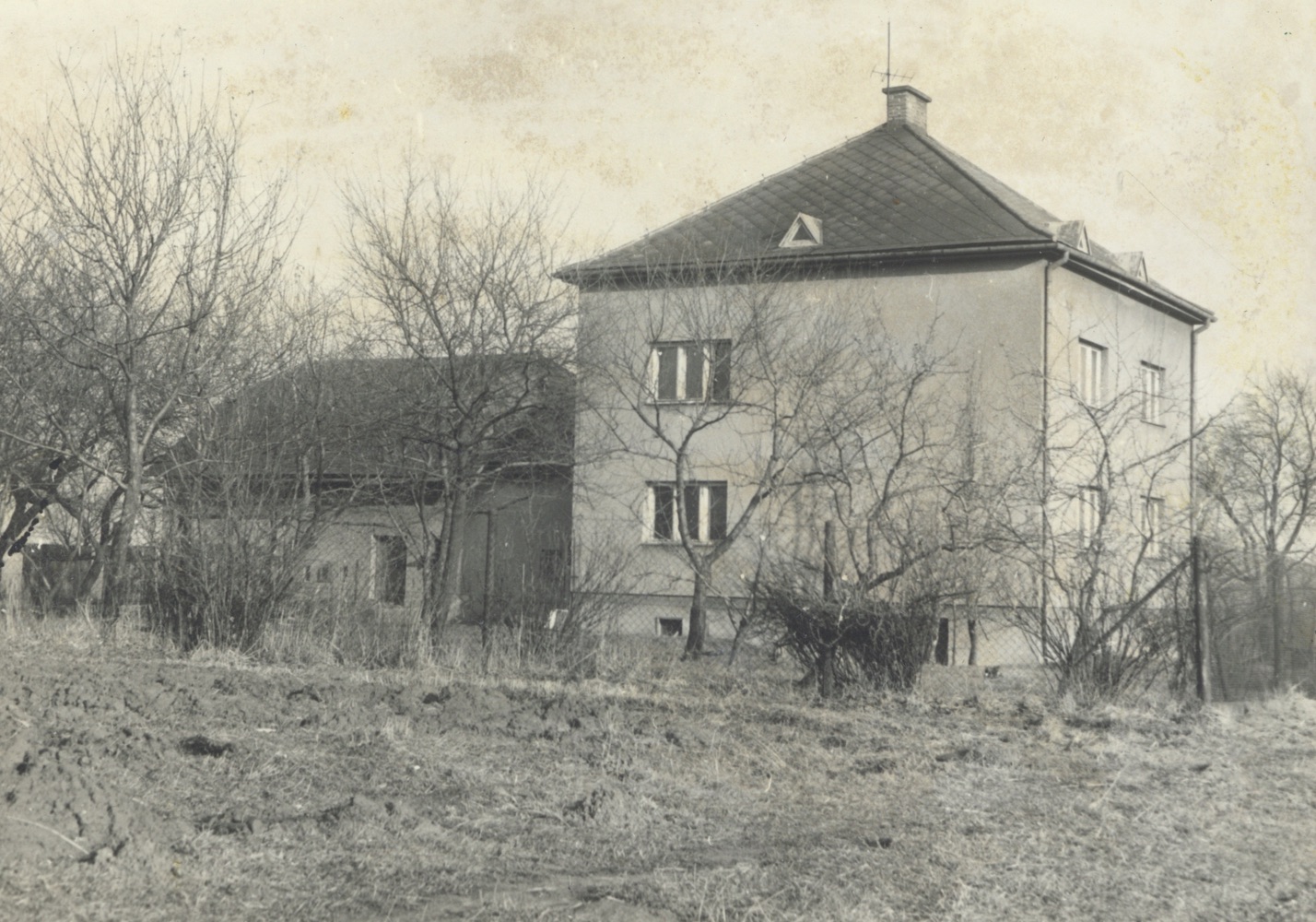 Dům čp. 511 na fotografii z roku 1978 (poslední obyvatelé: Tomiczek M.)