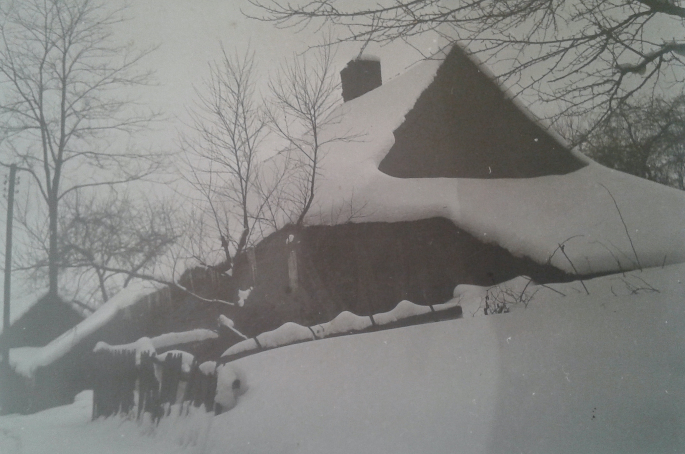 Původní dům čp. 56 (Witoszovi). Demolován v roce 1958.