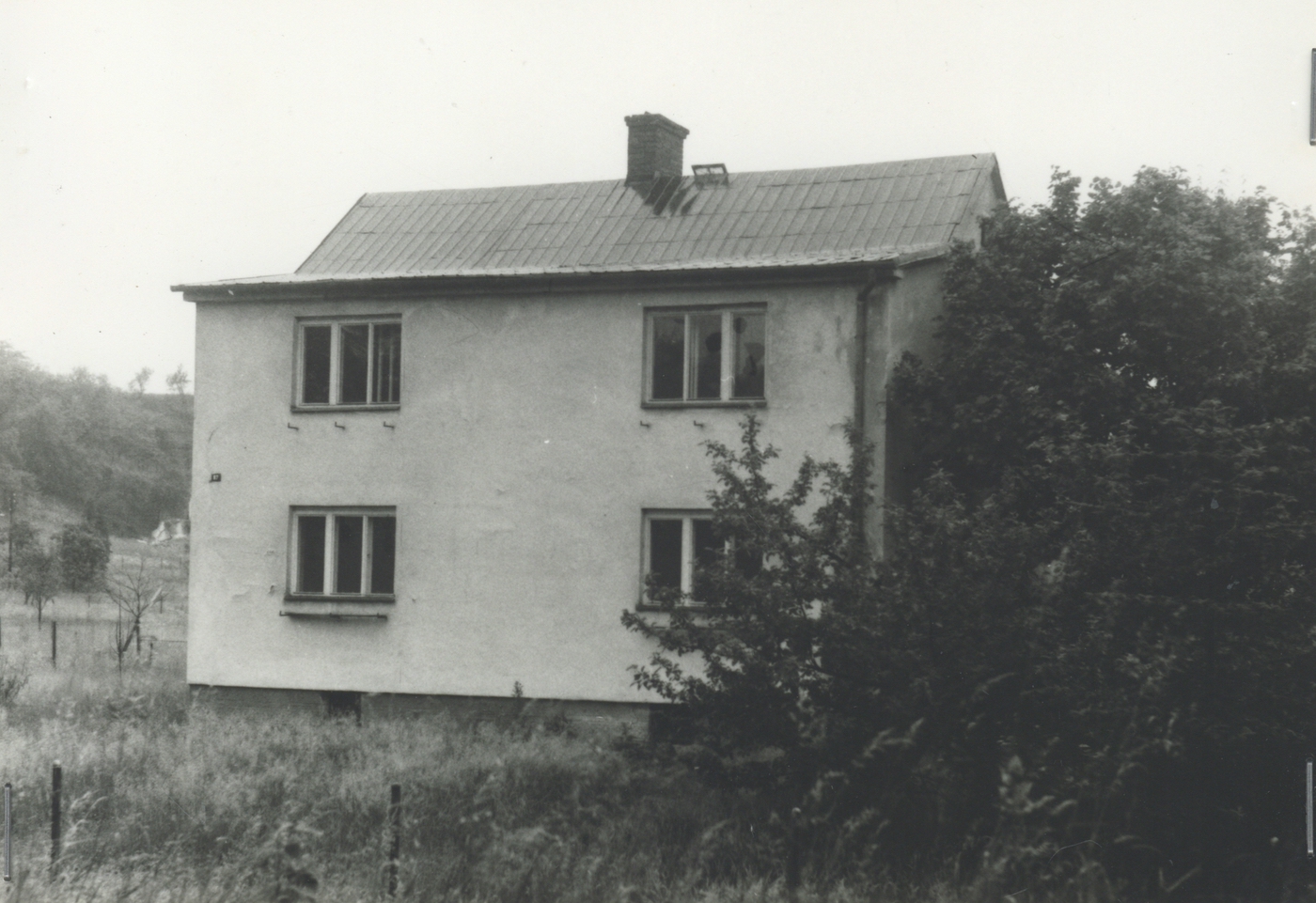 Dům čp. 87 v červnu 1981 (poslední obyvatelé: Puk F.)