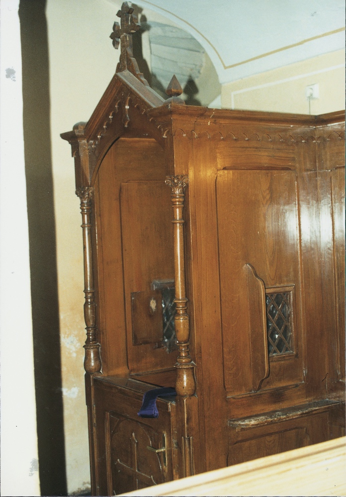 Z interiéru kostela sv. Barbory v Loukách