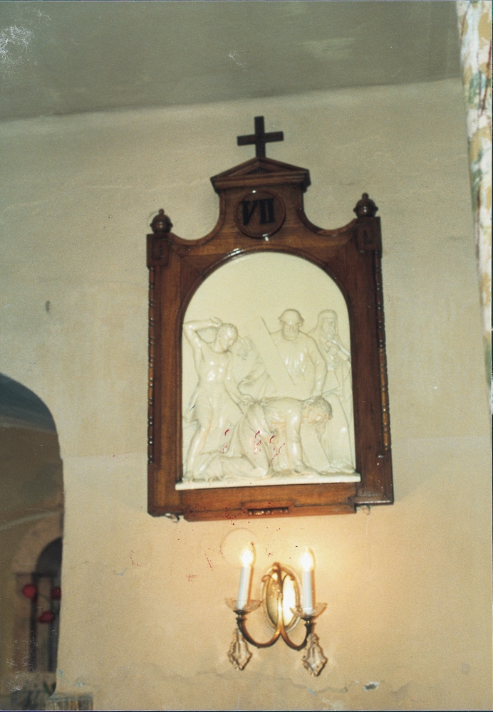 Z interiéru kostela sv. Barbory v Loukách