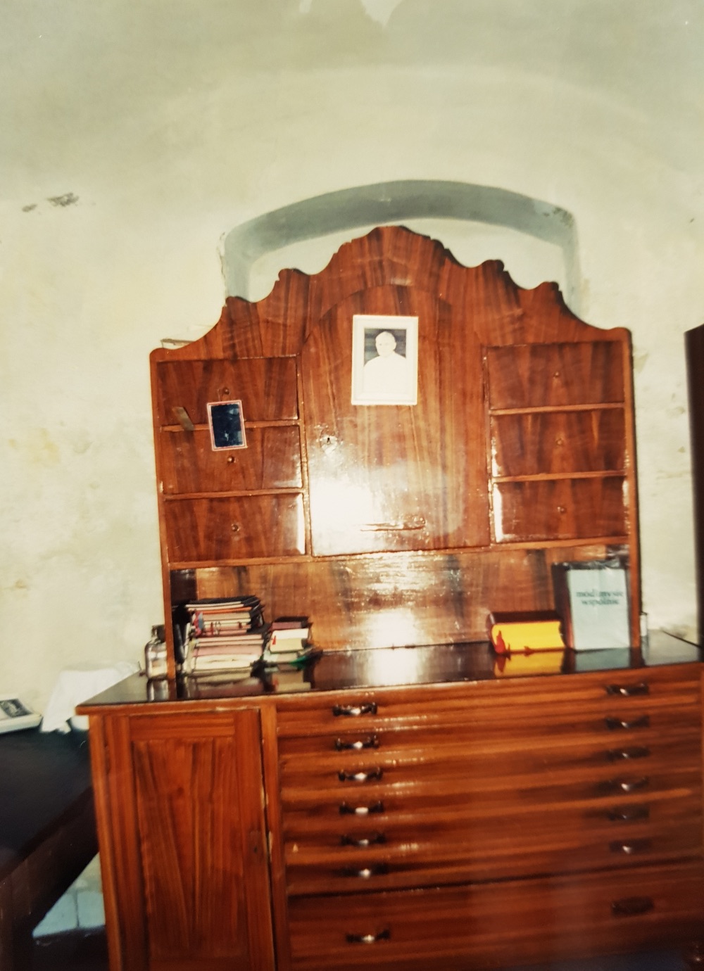 Z interiéru kostela sv. Barbory v Loukách