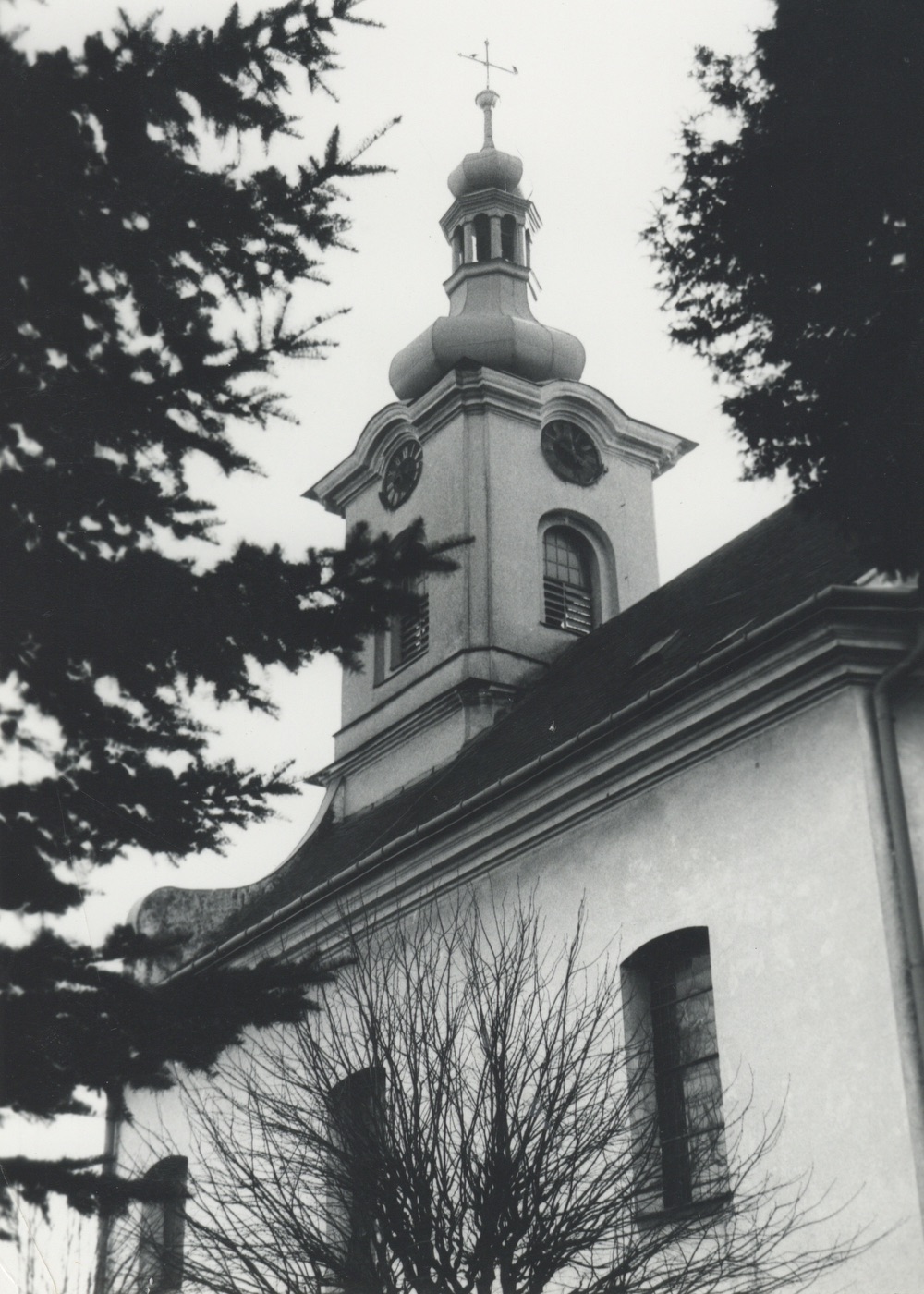 Kostel sv. Barbory v Loukách (foto: E. Kijonka)