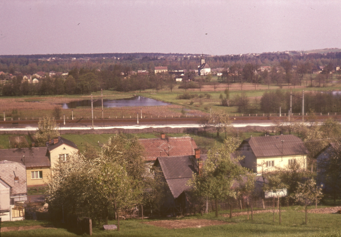 Louky nad Olší (s laskavým svolením autora fotografie p. Bronislava Filipczyka, ze soukromé sbírky)