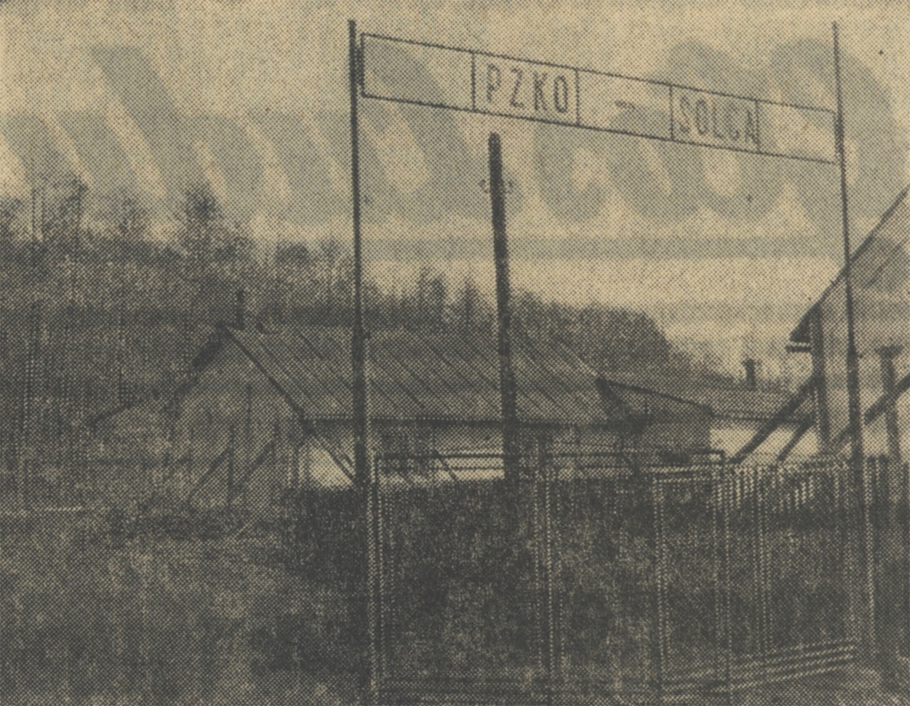 Objekt v době kdy zde sídlil PZKO v Solci (Zdroj: Głos Ludu, 17.6.1967)