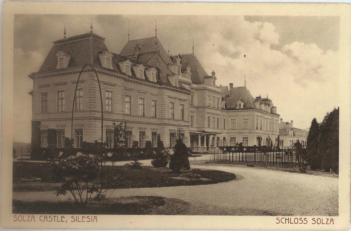 Zámek Solca na dobové pohlednici
