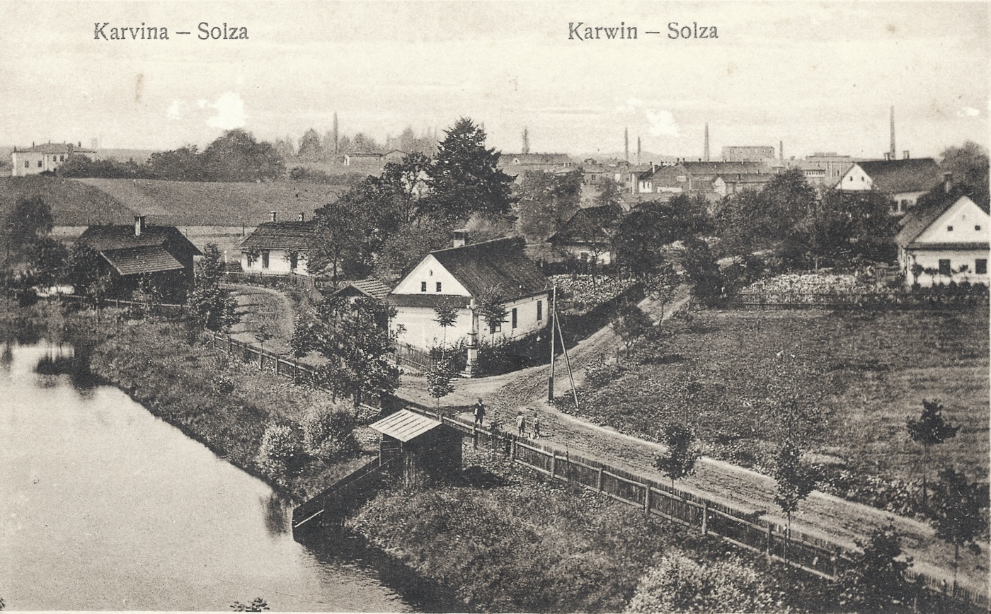 Solca (Solza) - dobová pohlednice