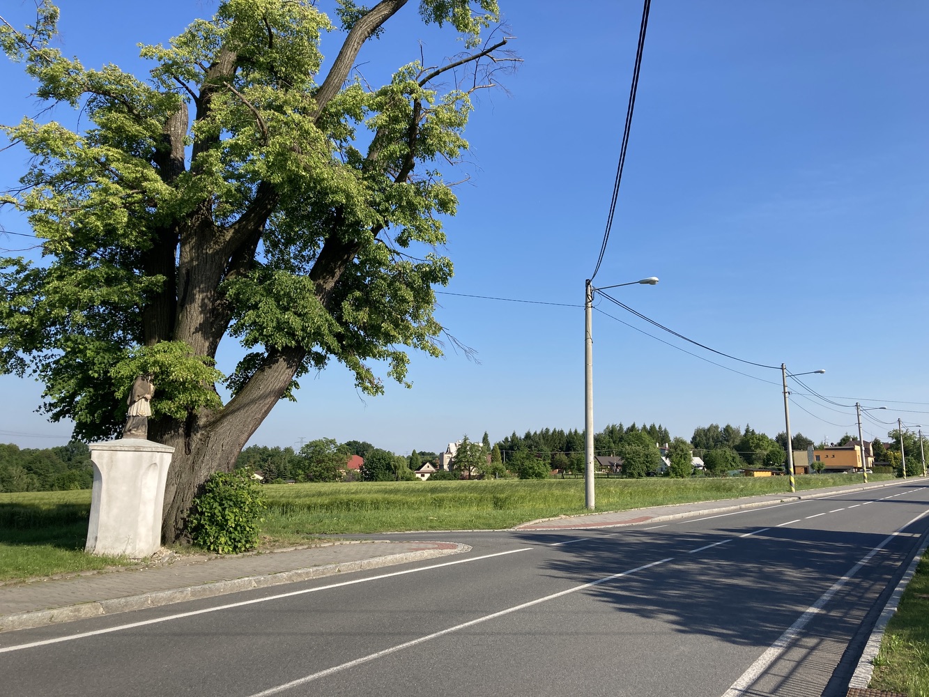Socha sv. Jana Nepomuckého (Petrovice u Karviné). KULTURNÍ PAMÁTKA