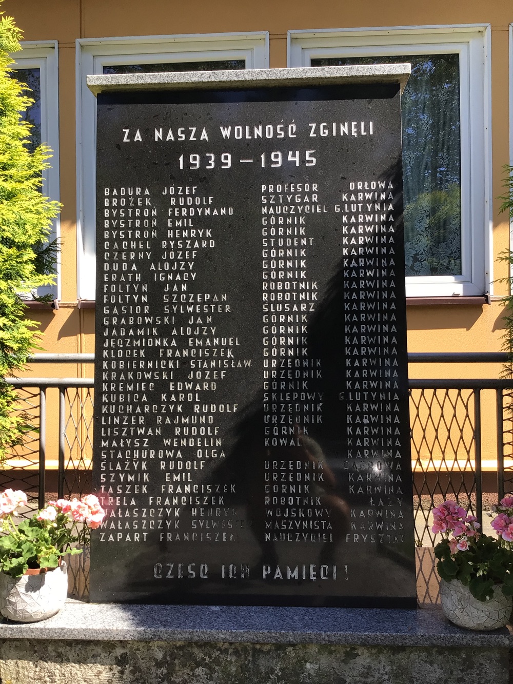 Pomník občanům padlým v 2. světové válce (Karviná - Ráj)