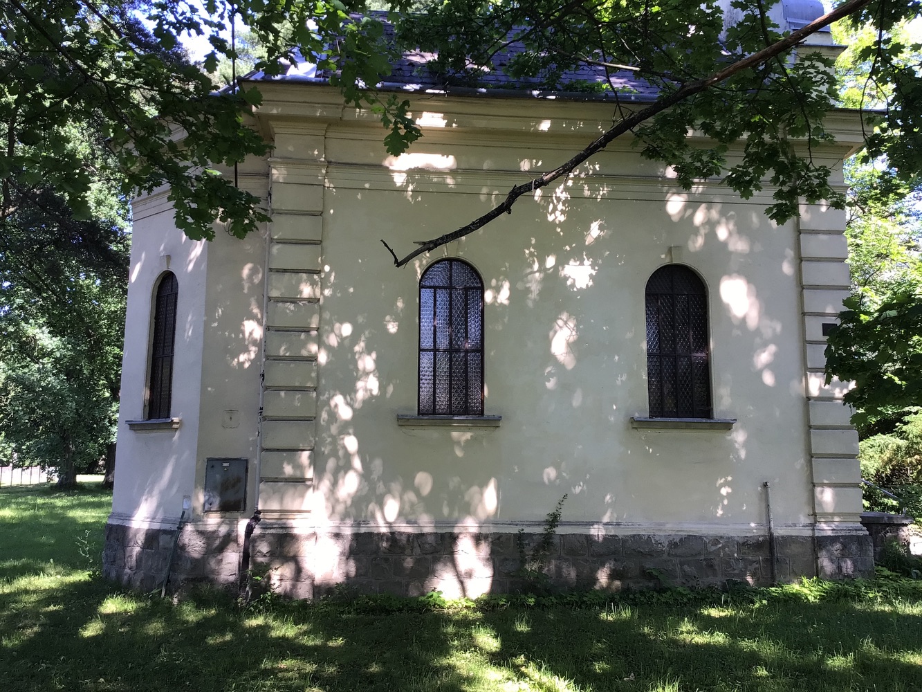 Kaple sv. Anny v Darkově, postavená v roce 1902 Dr. Wilhelmem Degré