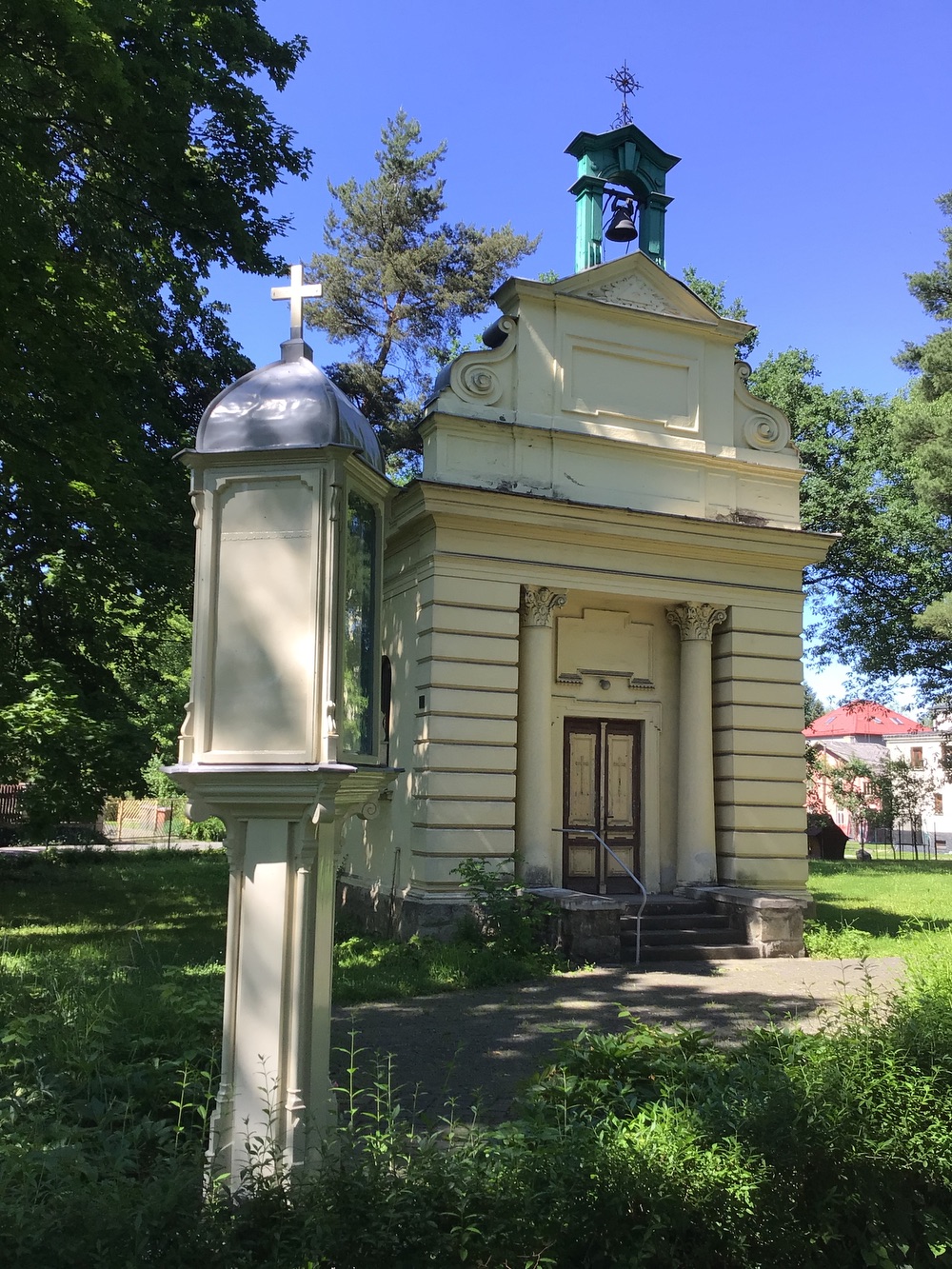 Kaple sv. Anny v Darkově, postavená v roce 1902 Dr. Wilhelmem Degré