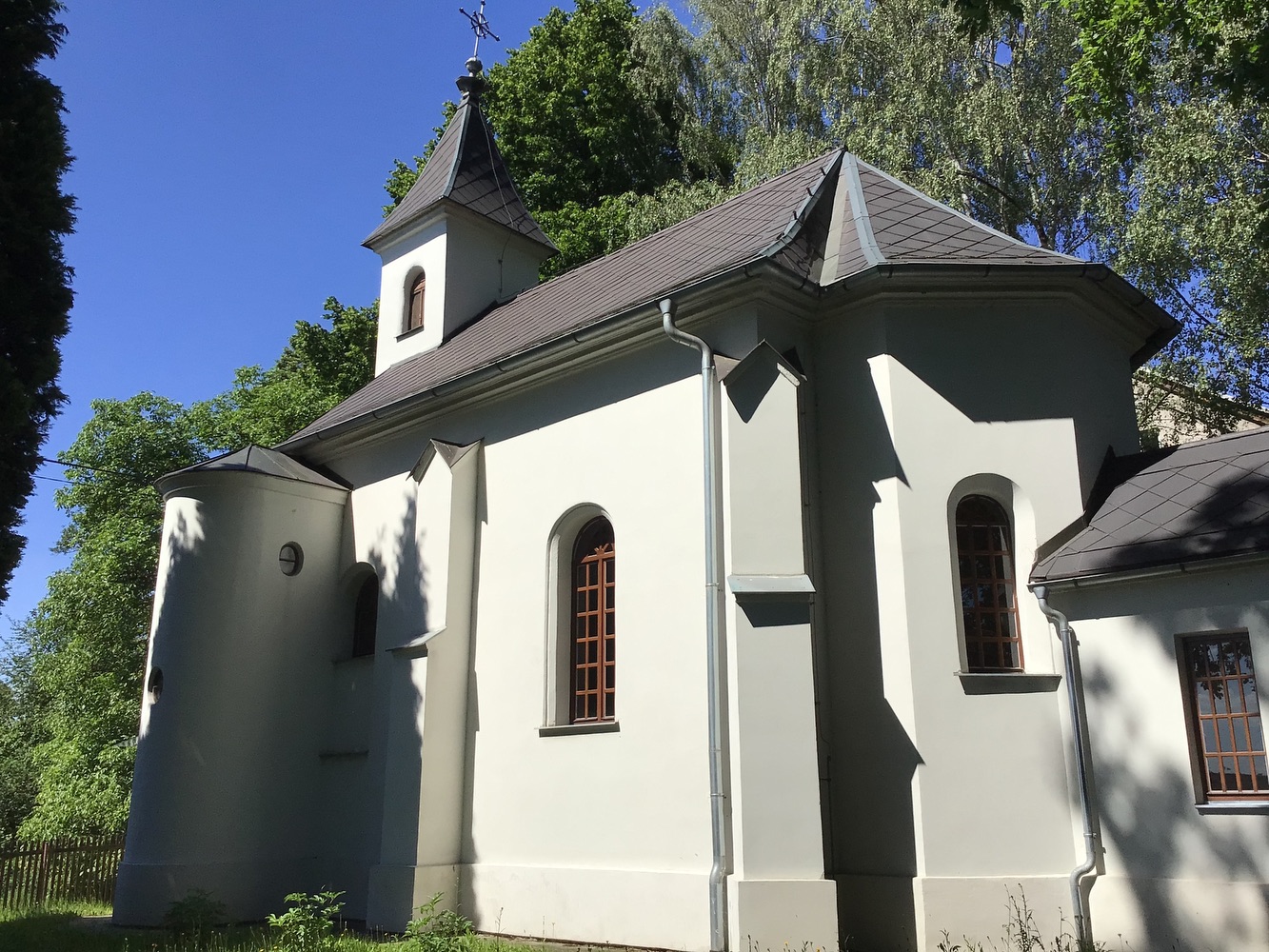 Kaple sv. Anny v Karviné - Ráji, postavená v roce 1867. KULTURNÍ PAMÁTKA