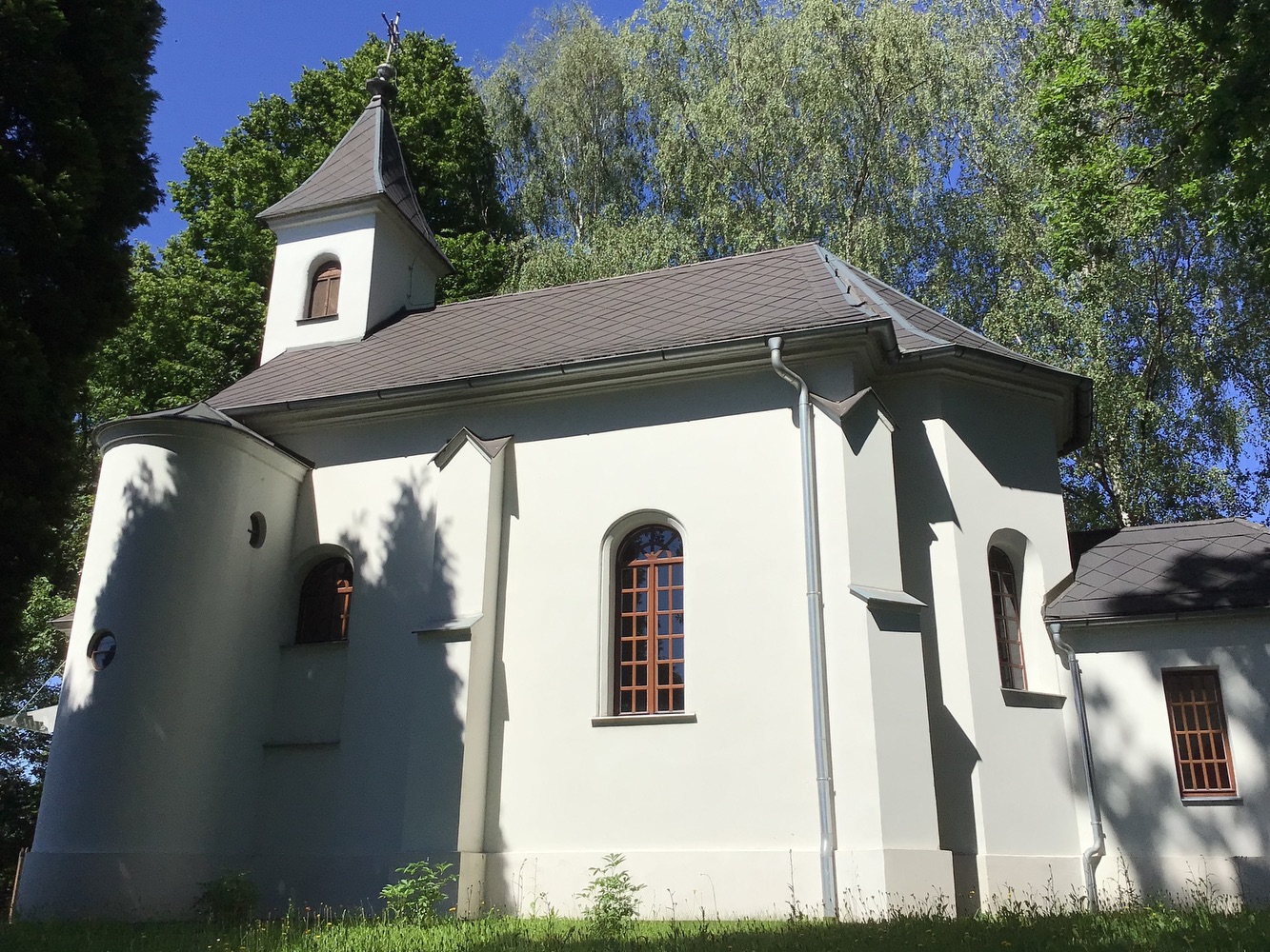 Kaple sv. Anny v Karviné - Ráji, postavená v roce 1867. KULTURNÍ PAMÁTKA